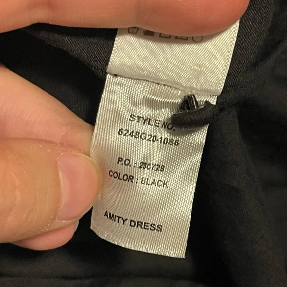 Paige | Amity Tiered Eyelet Hem Dress Graduation Whimsigoth - Picture 6 of 7